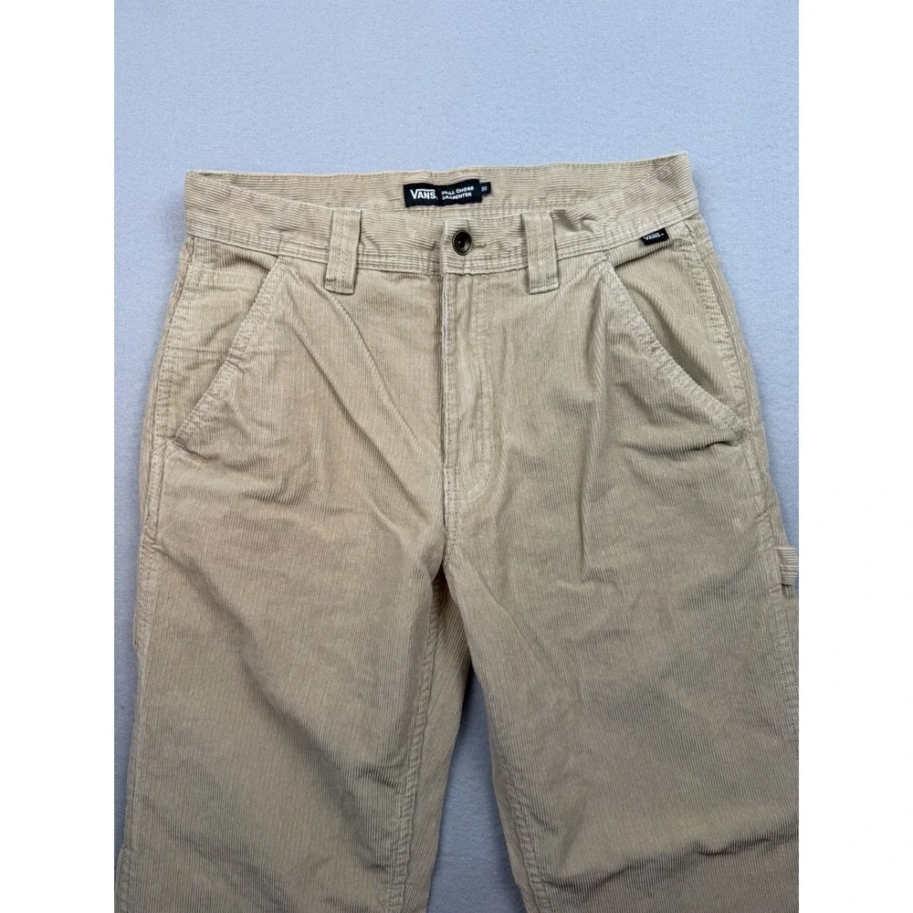 Vans Drill Chore Carpenter Pants Mens 30x30 Relaxed Cotton Skater Corduroy